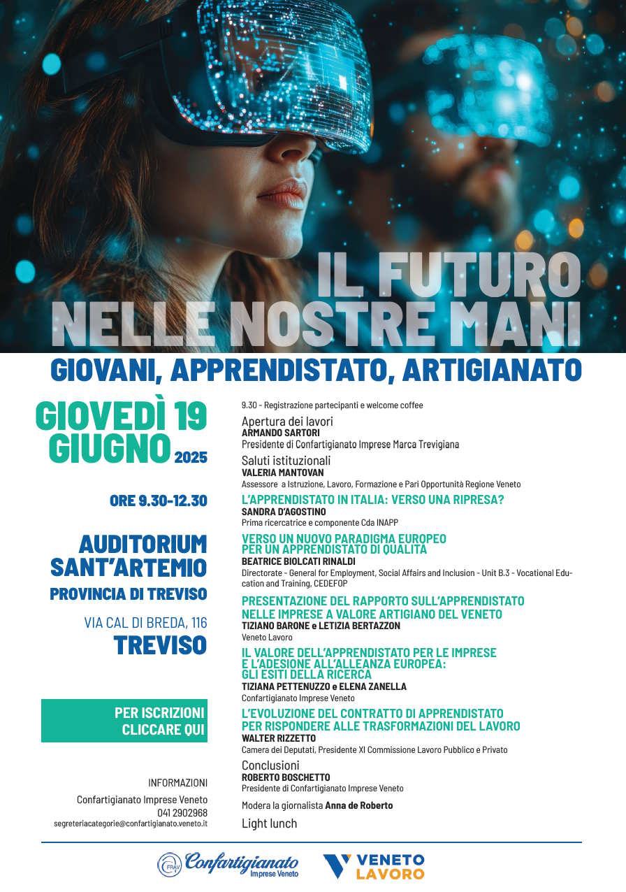 Locandina giovani e apprendistato